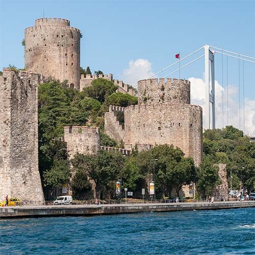Rumeli Hisari fortress on the Bosphorus, Istanbul